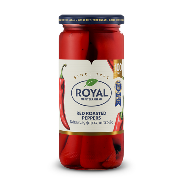 Red roasted peppers