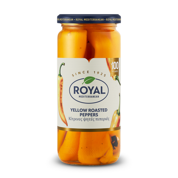 Yellow roasted peppers