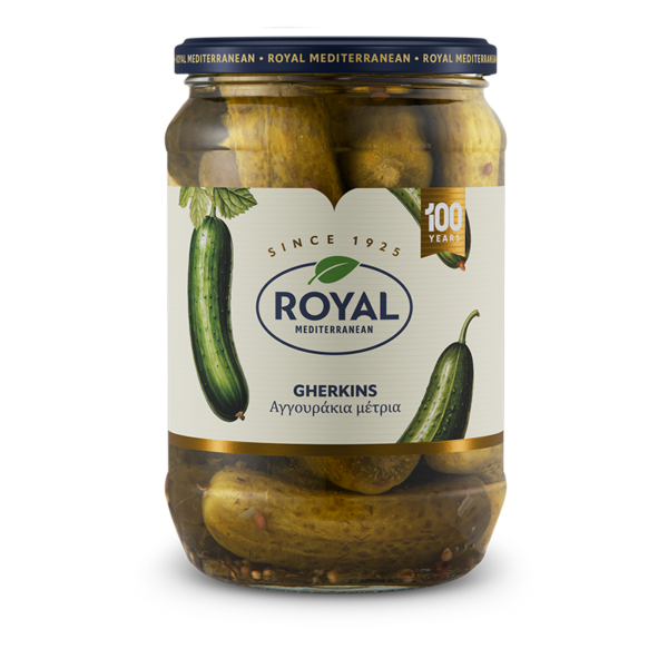 Gherkins in sweet & sour brine