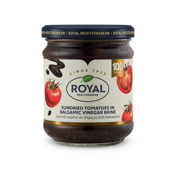 Sundried tomatoes in balsamic vinegar brine