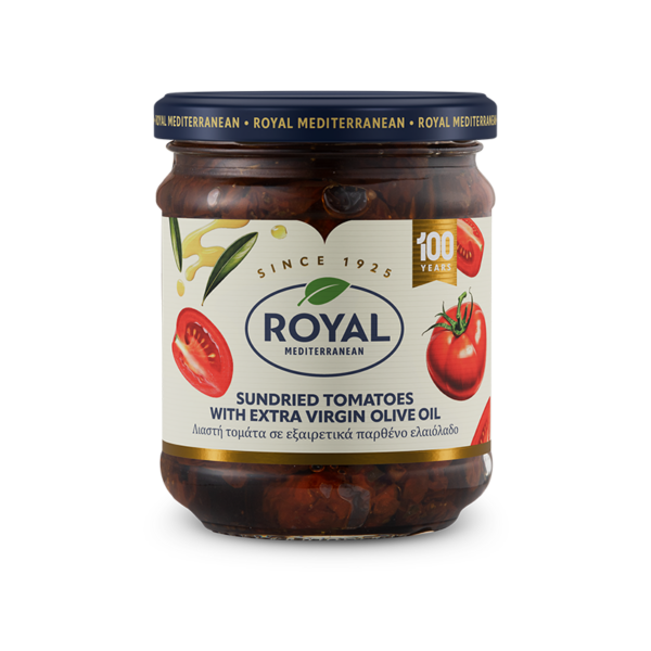 Sundried tomatoes with extra virgin olive oil